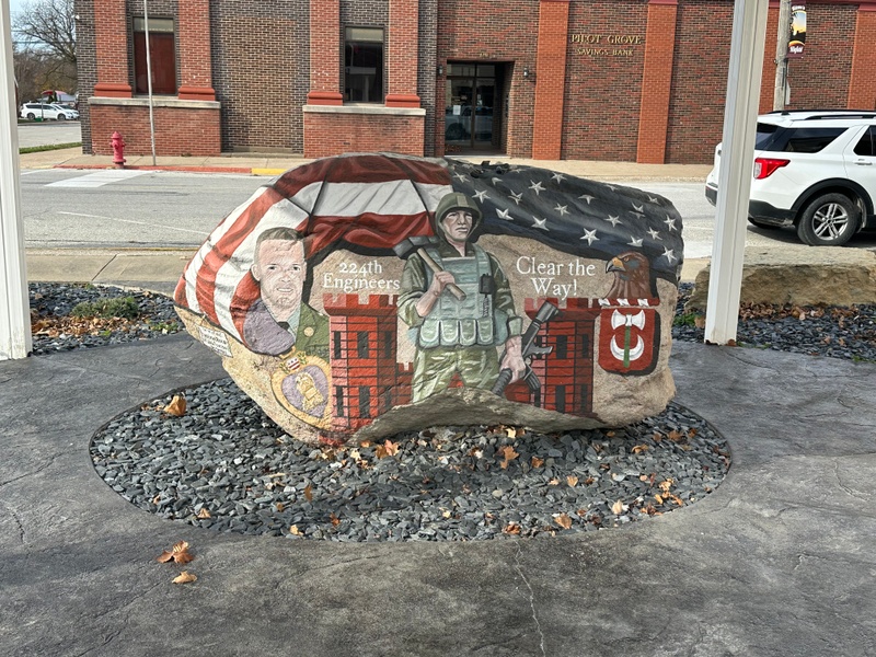 mural in Winfield by artist unknown.
