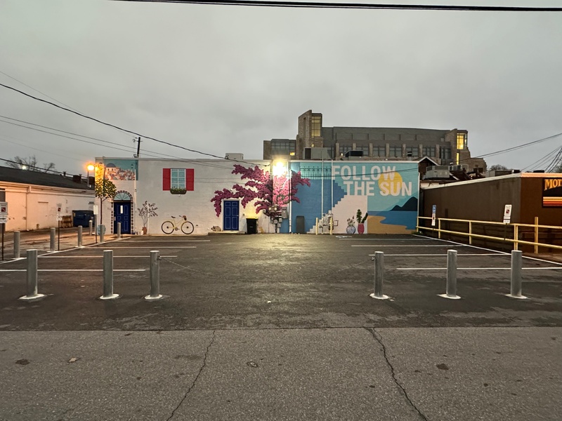 mural in Bloomington by artist unknown.