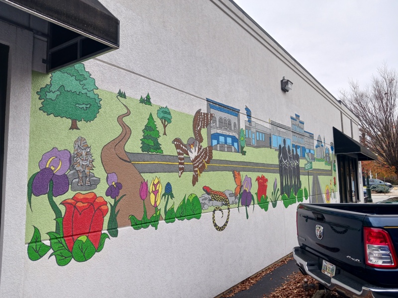 mural in by artist unknown.