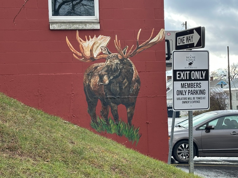 mural in Rutland by artist unknown.
