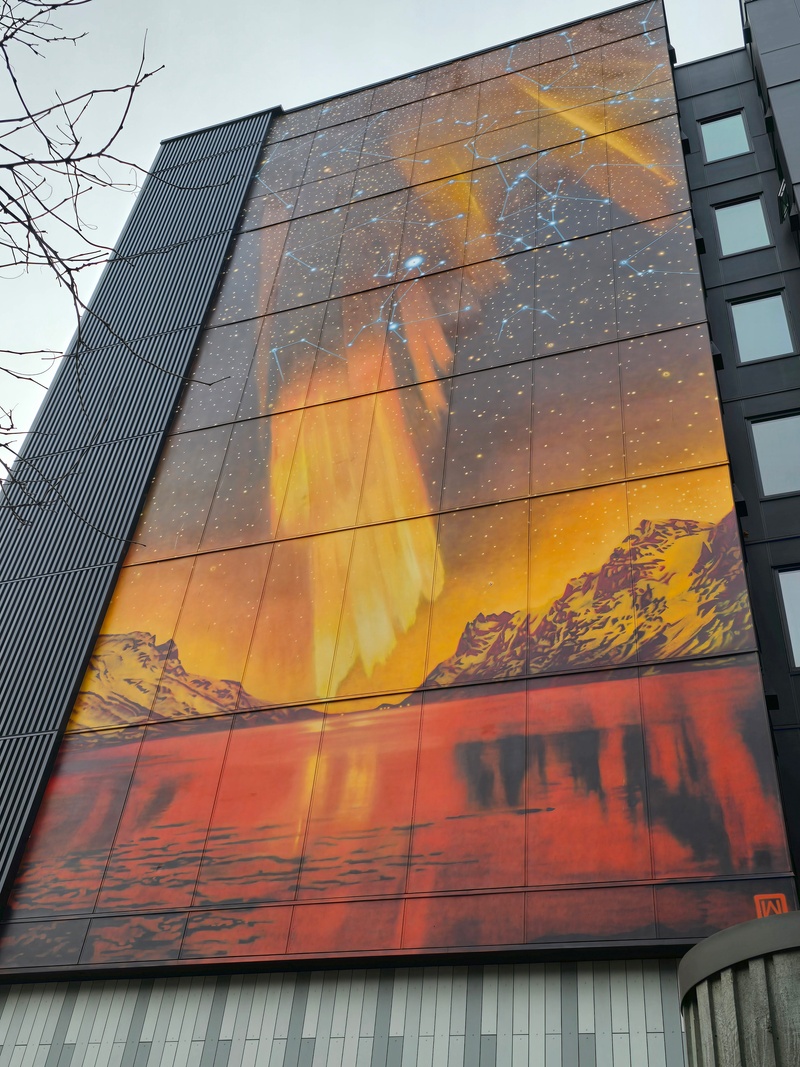 mural in Seattle by artist Weirdo.