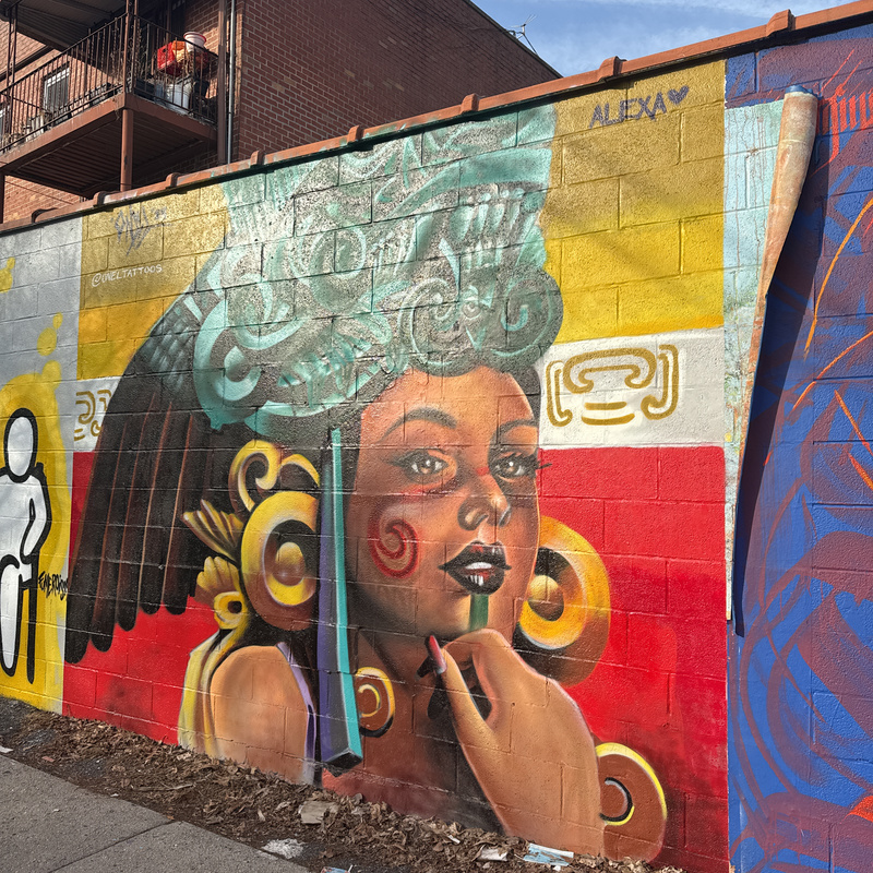mural in Queens by artist El Onel.