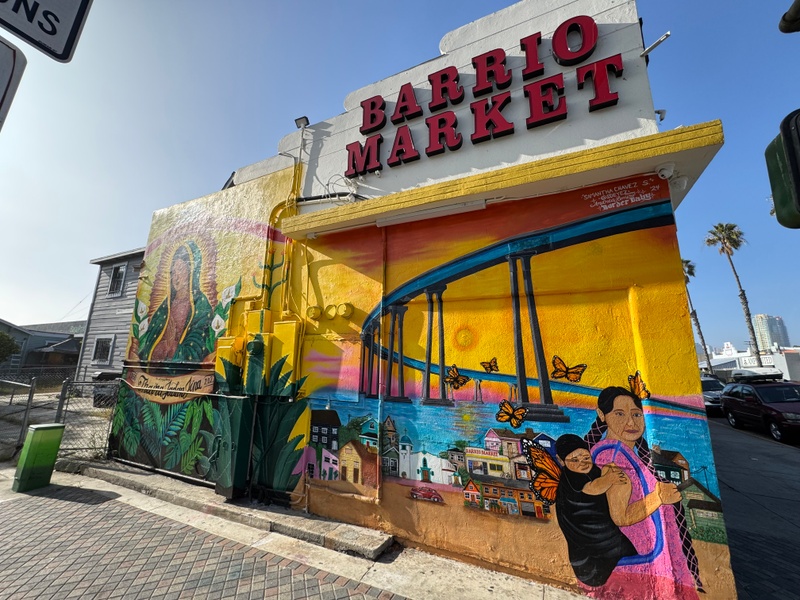 mural in San Diego by artist unknown.