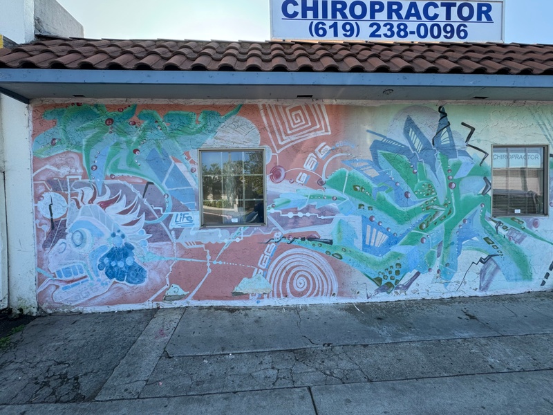 mural in San Diego by artist unknown.