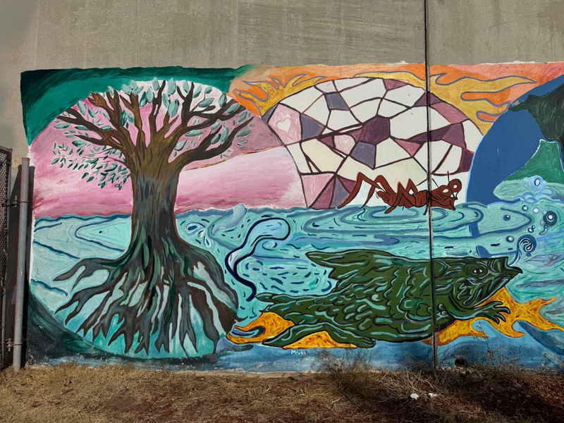 mural in San Diego by artist unknown.