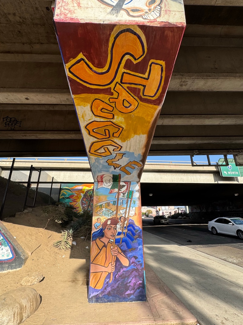 mural in San Diego by artist unknown.