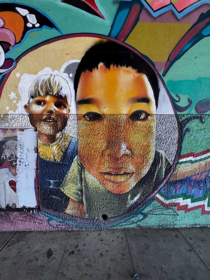 mural in San Diego by artist unknown.