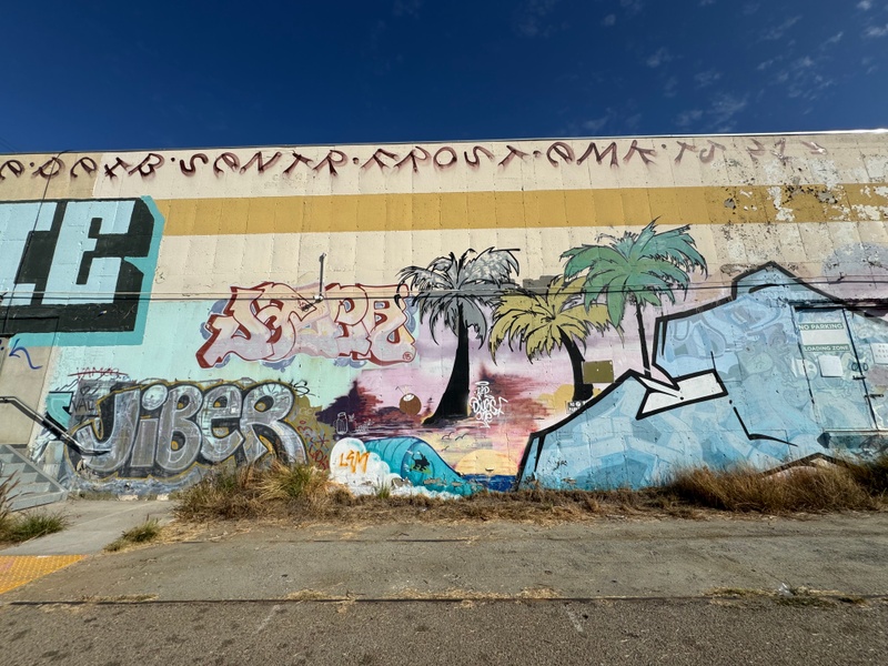 mural in San Diego by artist unknown.