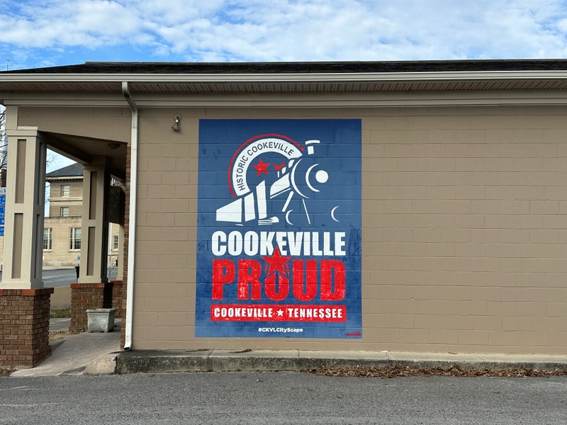 mural in Cookeville by artist unknown.