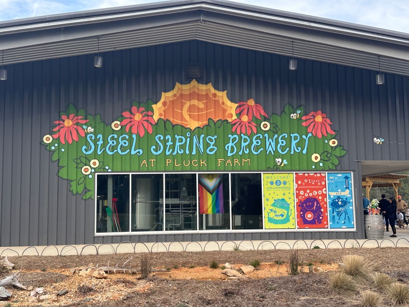 mural in Mebane by artist unknown.