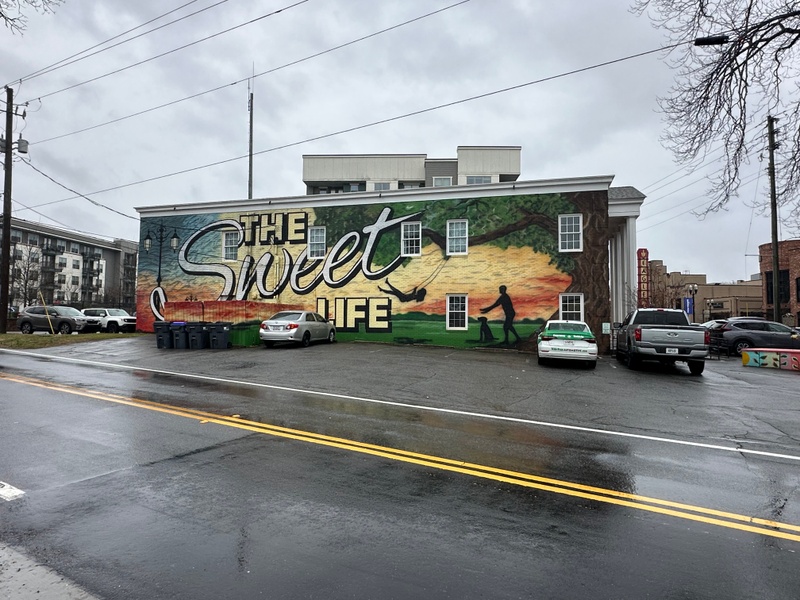 mural in Buford by artist unknown.