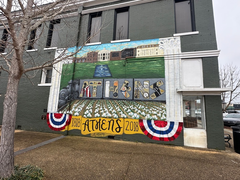mural in Athens by artist unknown.