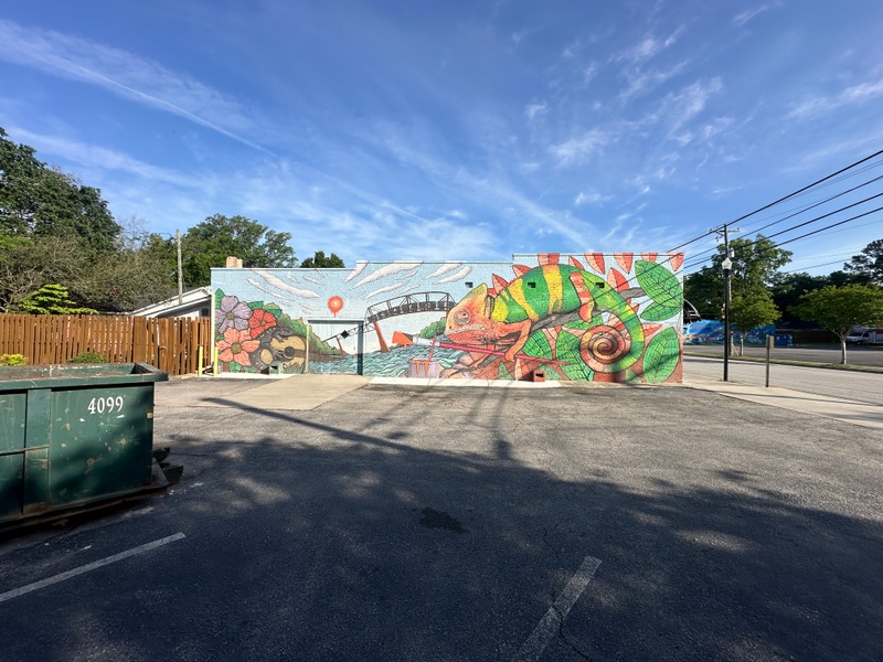 mural in Cayce by artist unknown.