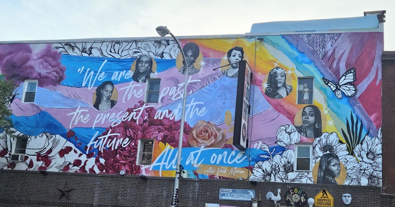 mural in Philadelphia by artist unknown.