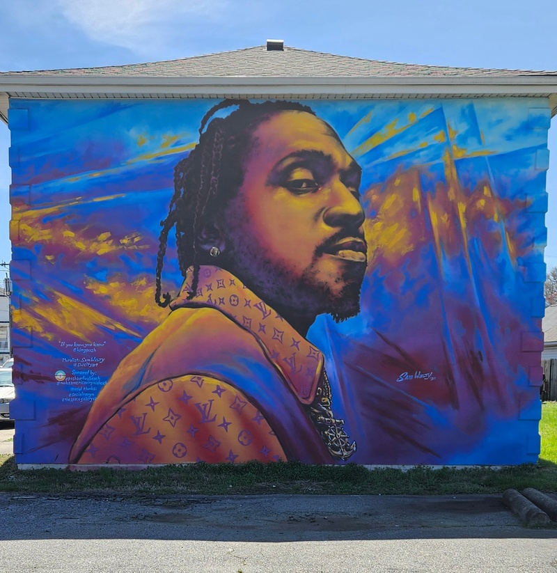 mural in Virginia Beach by artist Sam Welty.