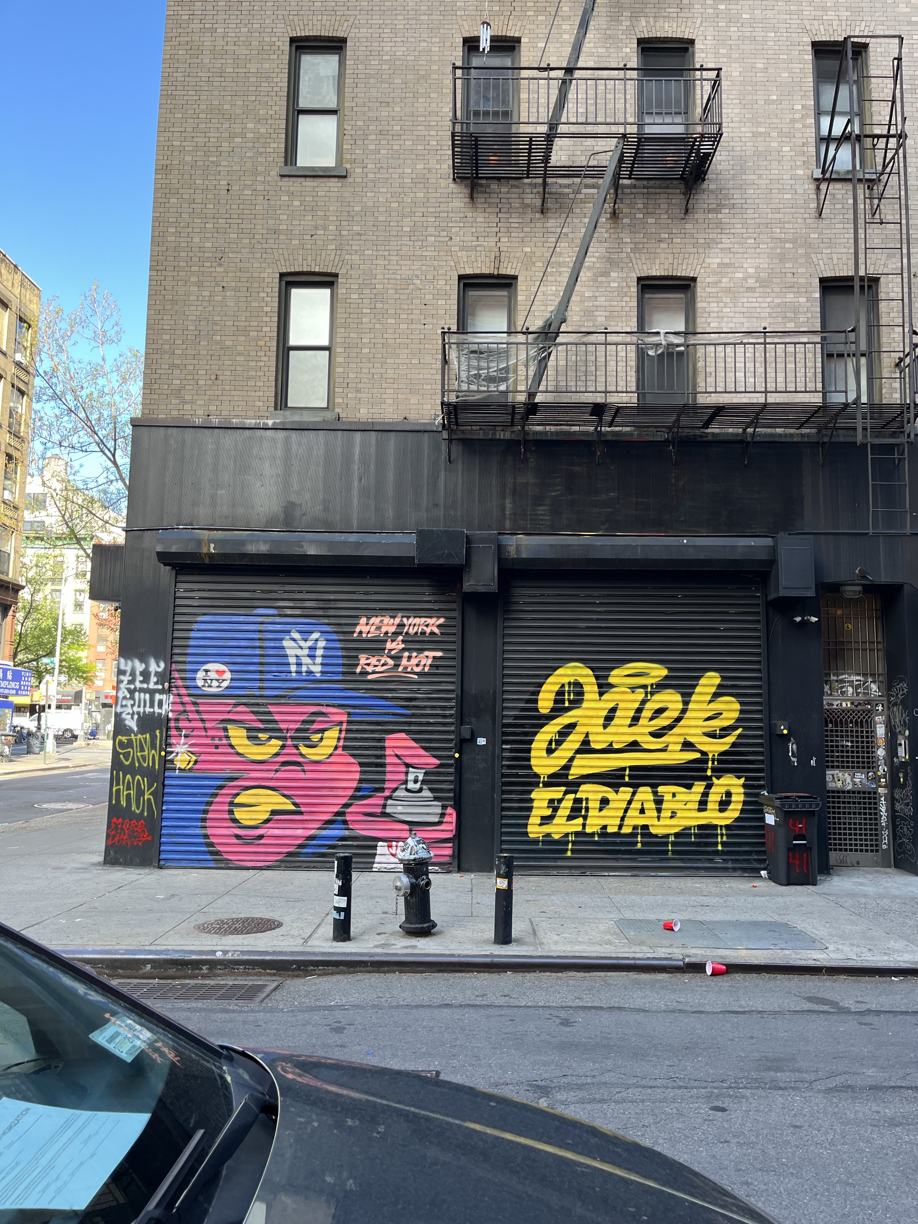 mural in New York by artist Jaek El Diablo.