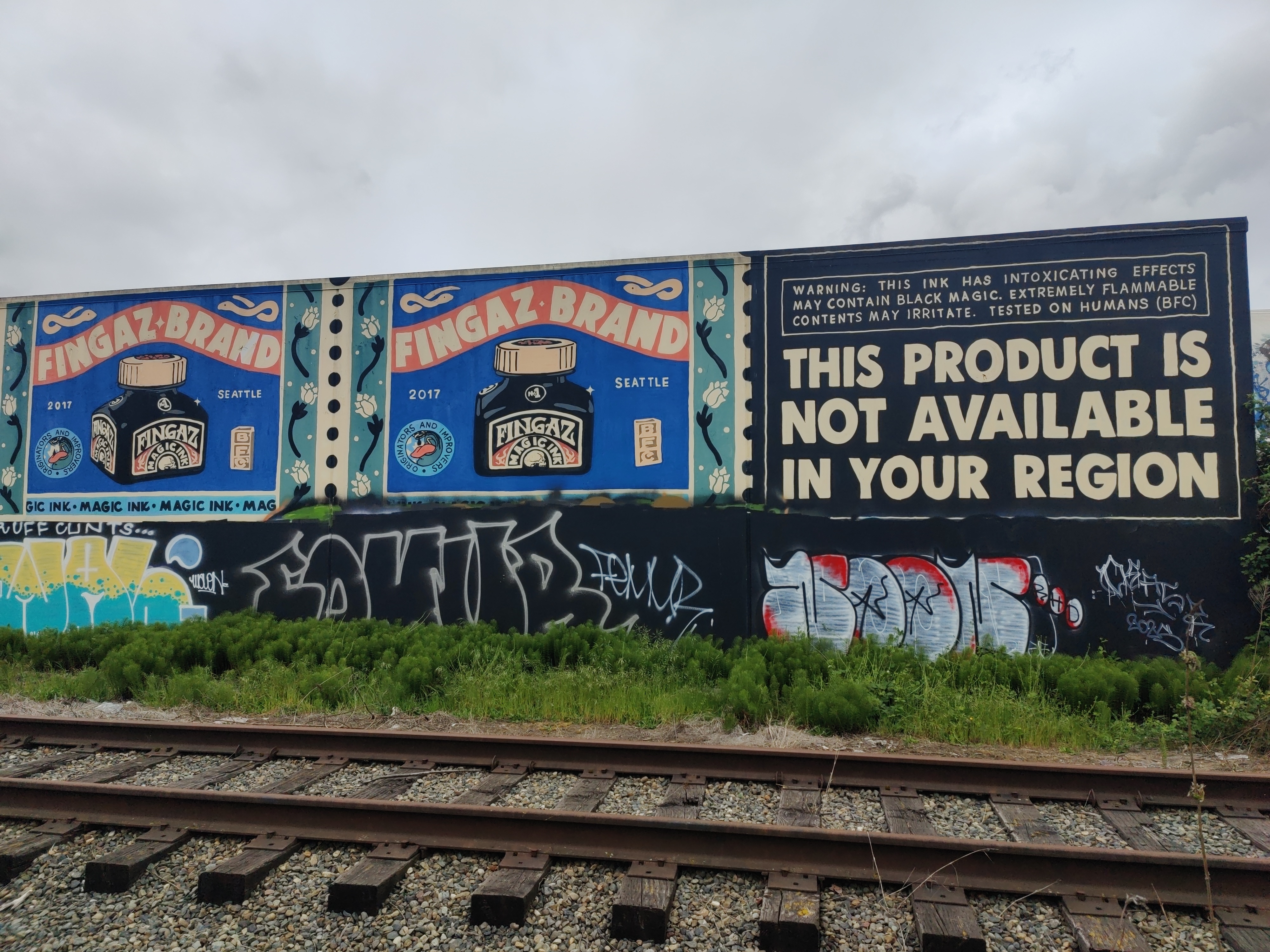 mural in Seattle by artist Broken Fingaz.