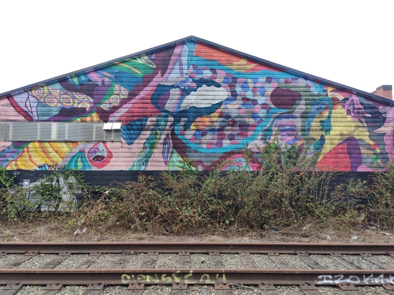 mural in Seattle by artist unknown.