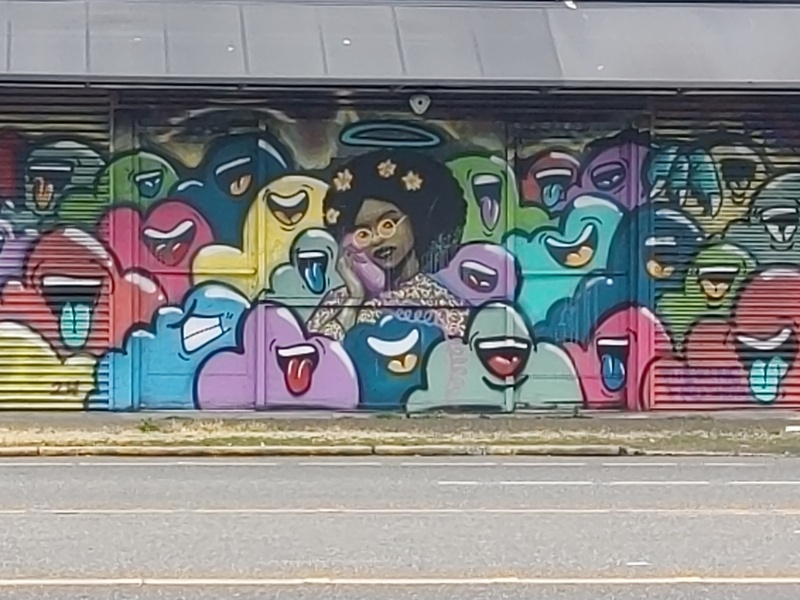 mural in Seattle by artist unknown.