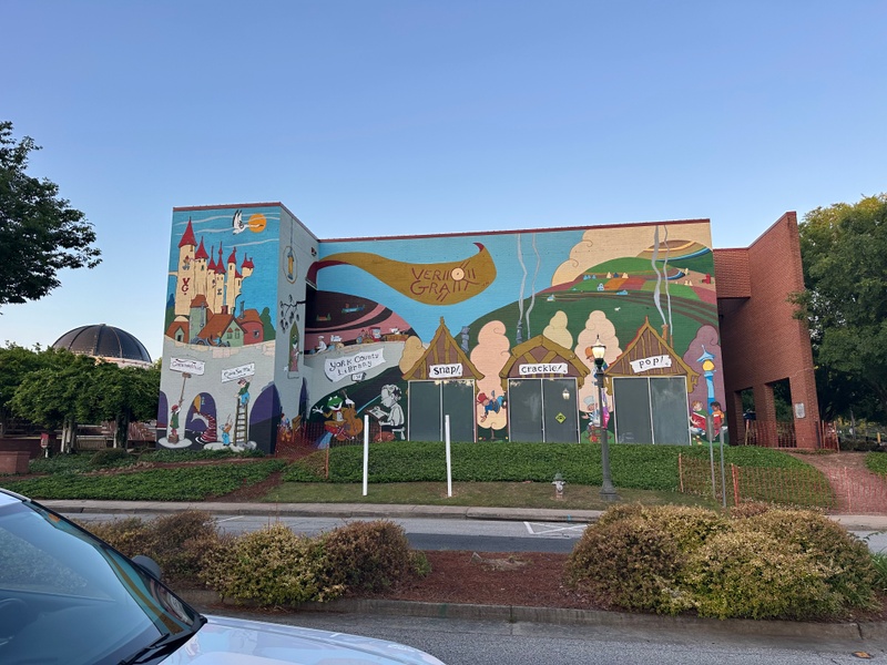 mural in Rock Hill by artist unknown.