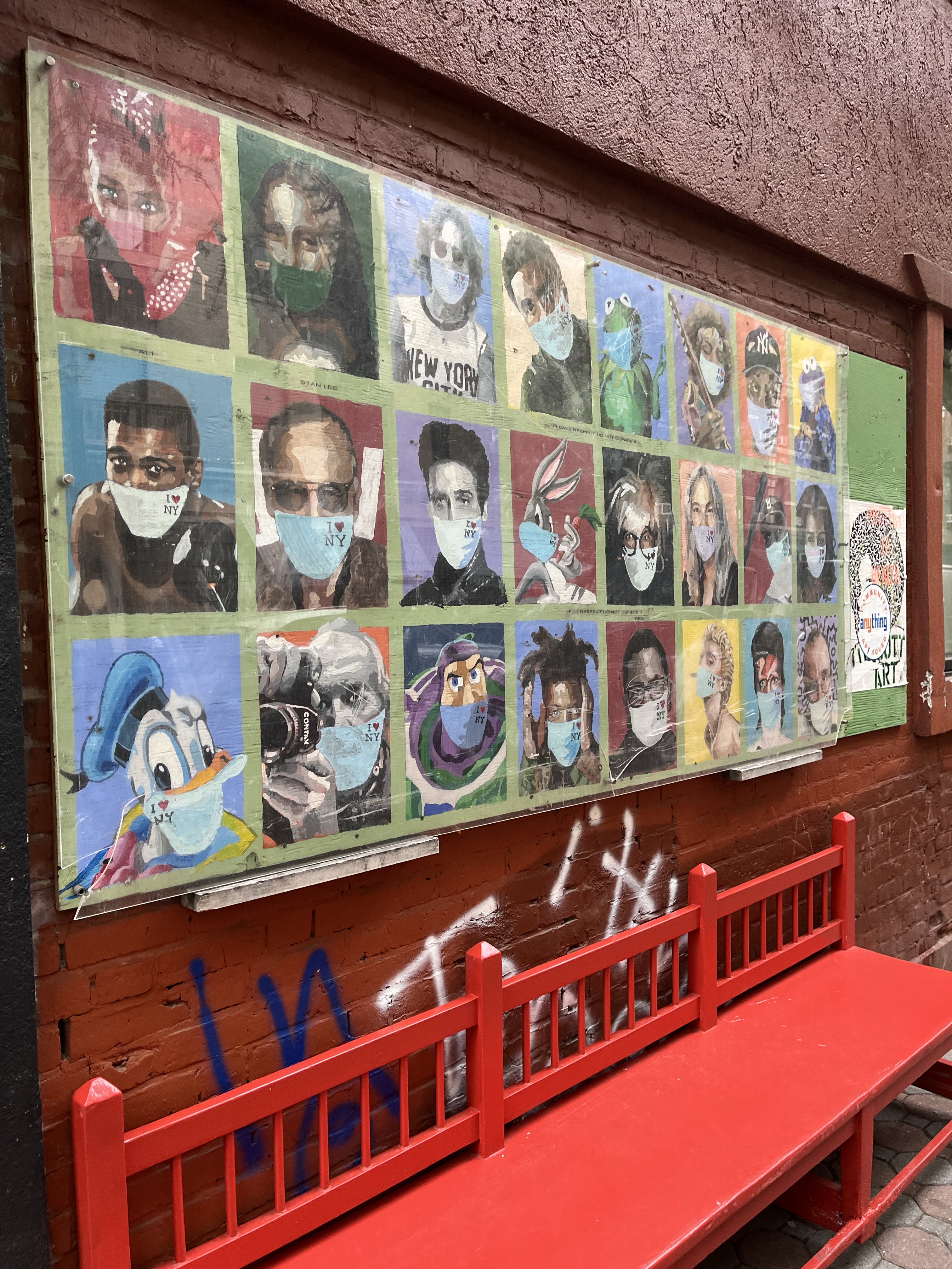 mural in New York by artist unknown.