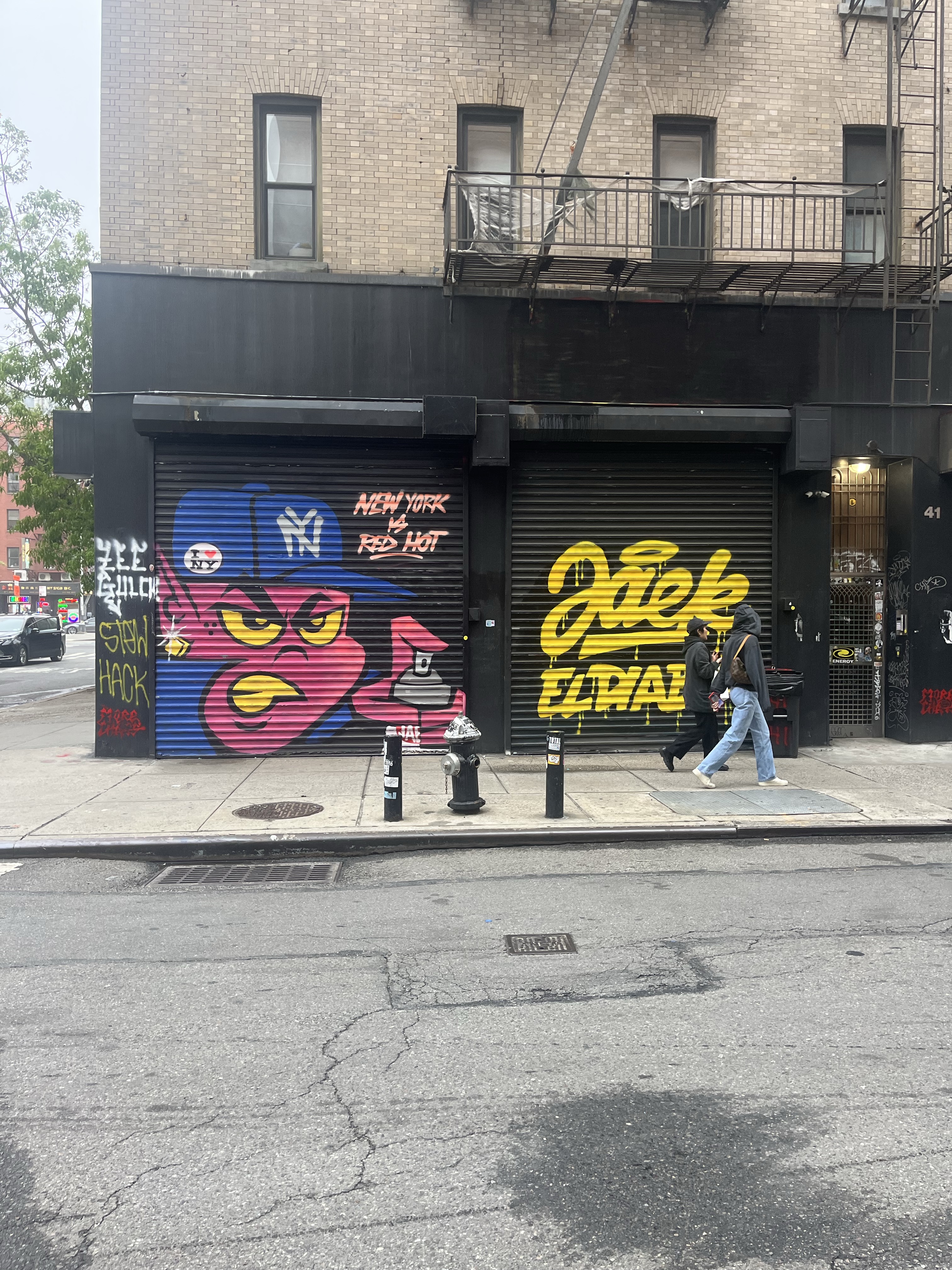 mural in New York by artist Jaek El Diablo.