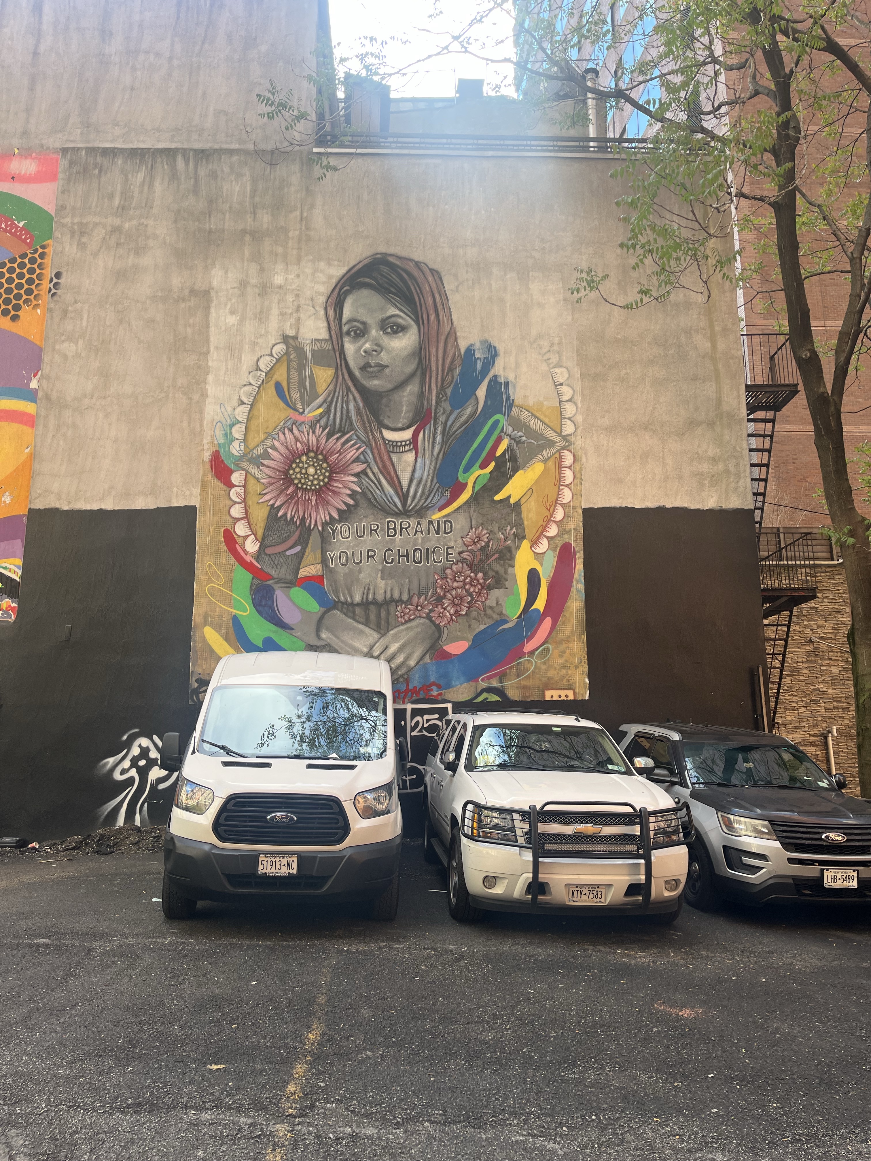 mural in New York by artist unknown.