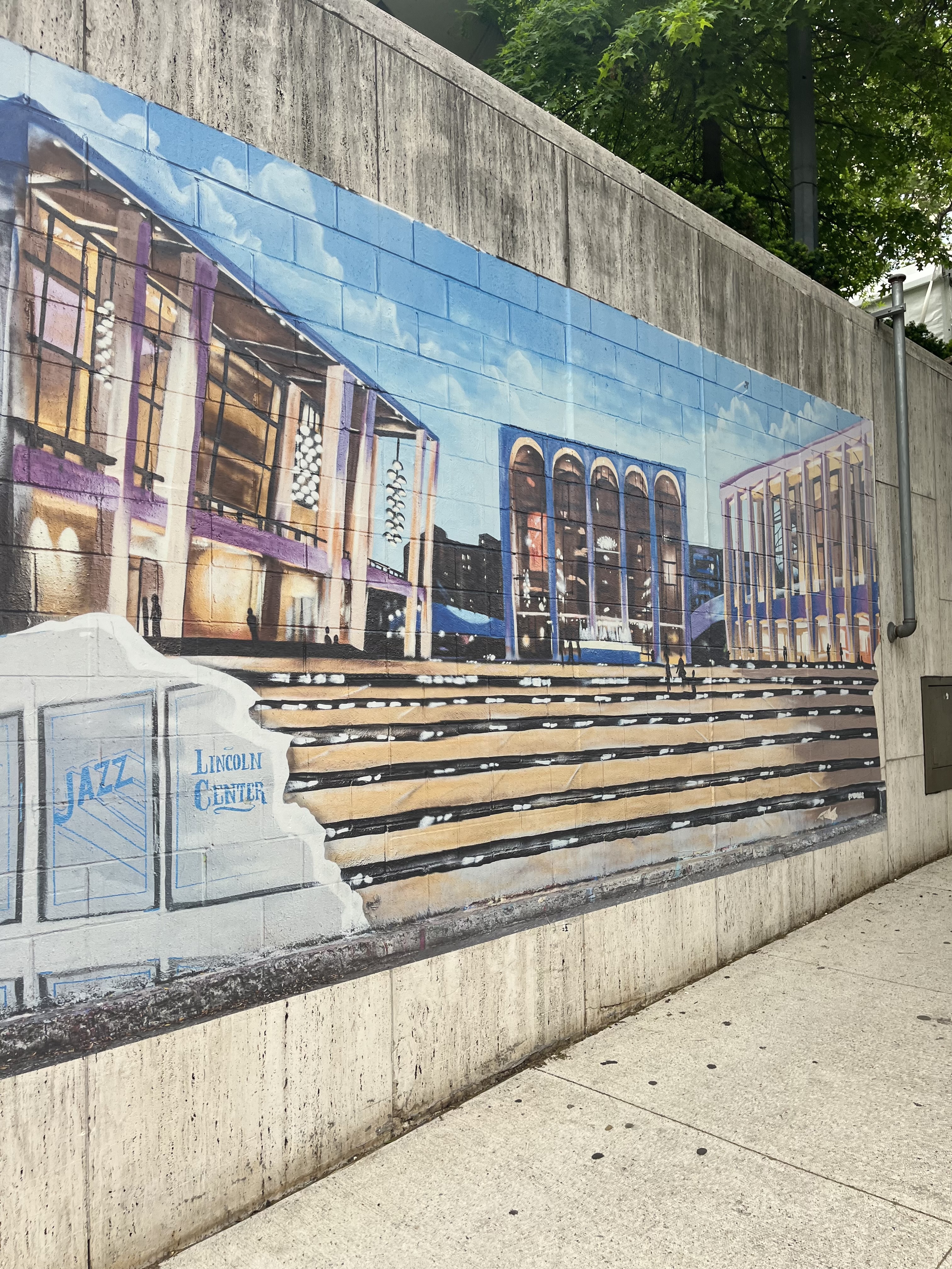 mural in New York by artist Menace Resa.