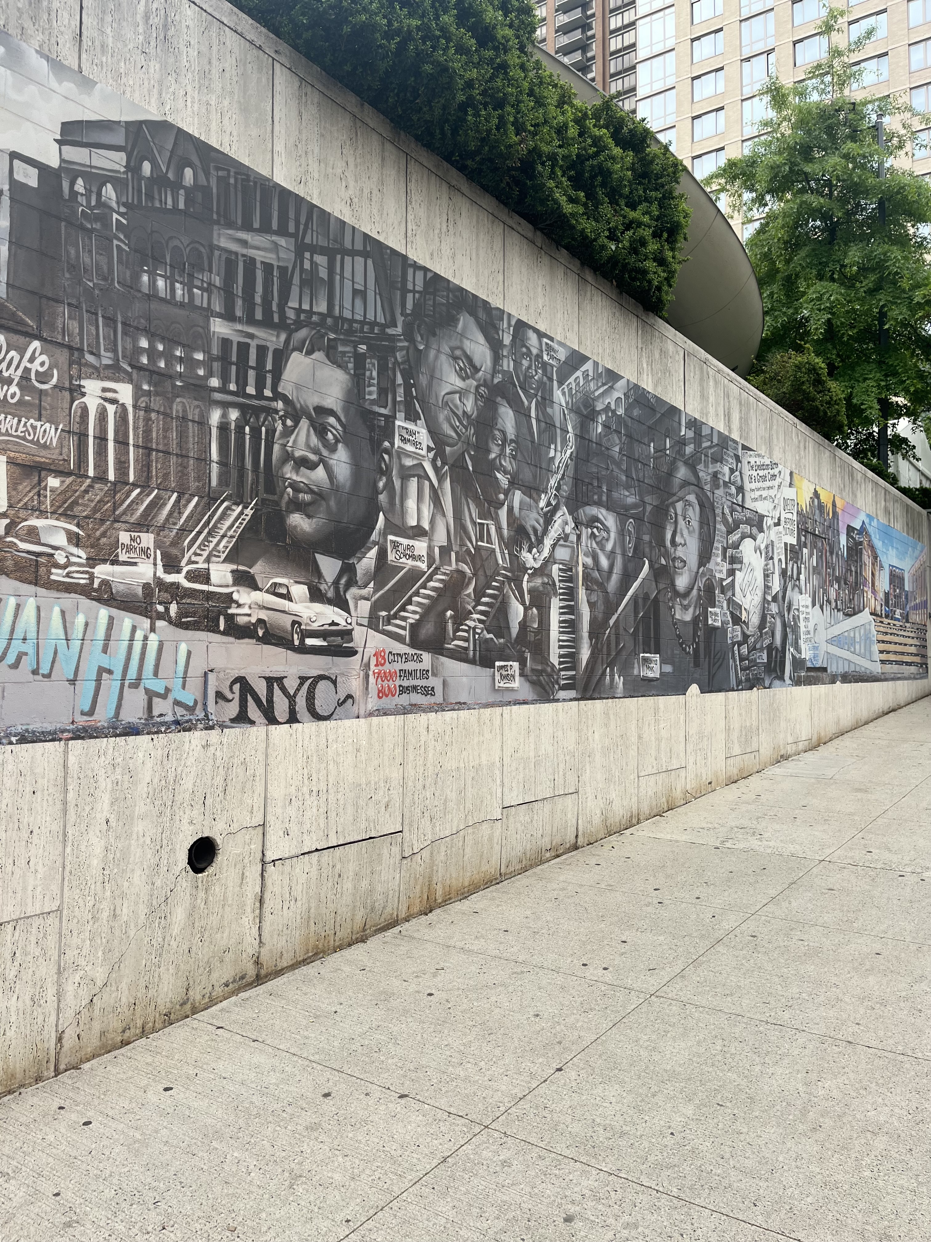 mural in New York by artist Menace Resa.