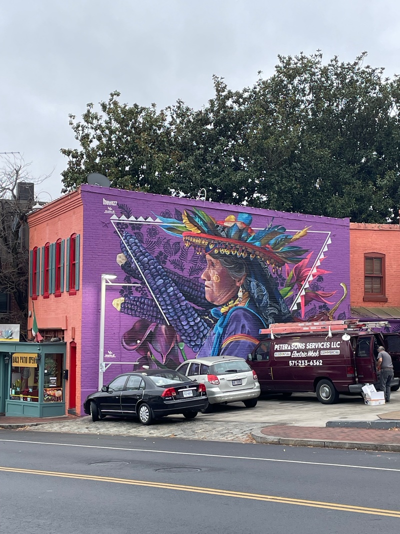 mural in Washington by artist MARKA27.