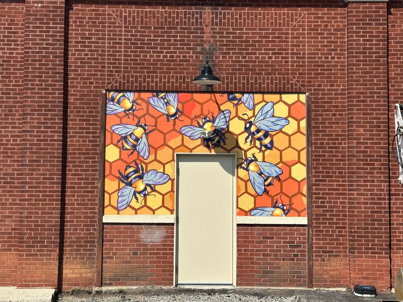 mural in Wyomissing by artist unknown.