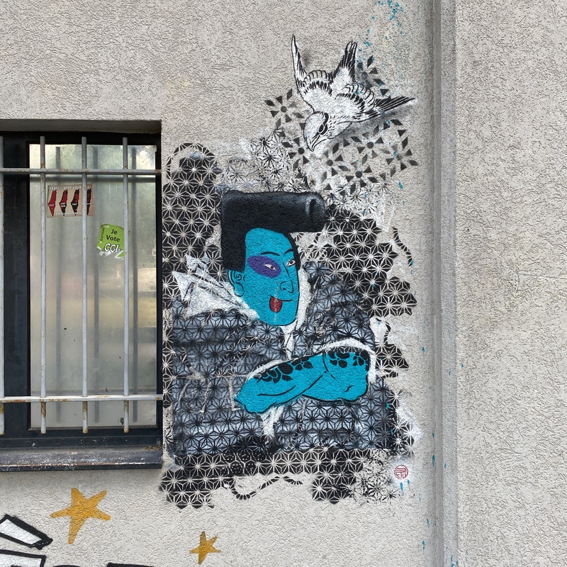 mural in Vitry-sur-Seine by artist unknown.