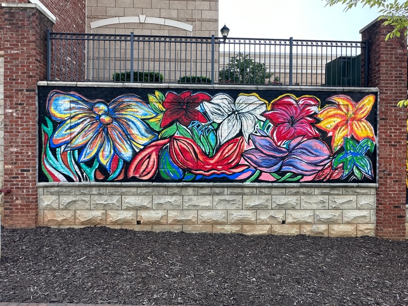 mural in Suwanee by artist unknown.