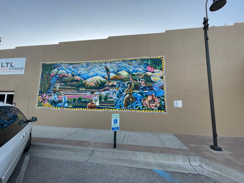 mural in Artesia by artist unknown.