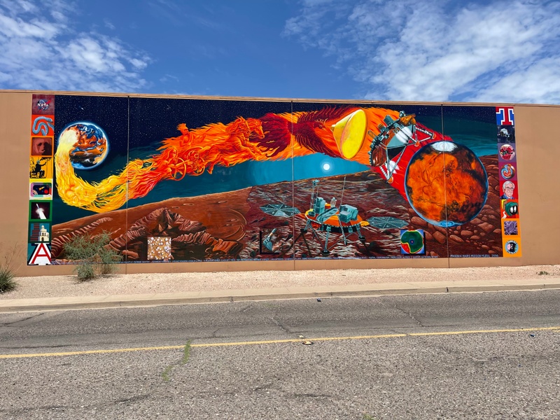 mural in Tucson by artist unknown.