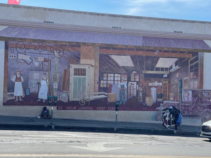 mural in San Diego by artist unknown.