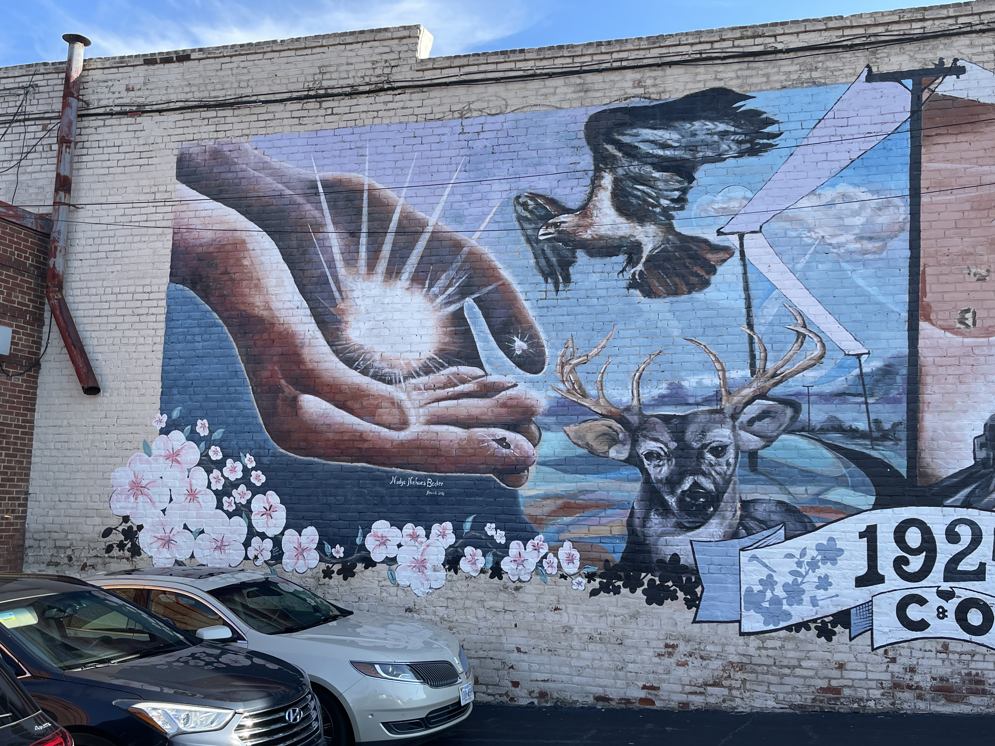 mural in Richmond by artist unknown.