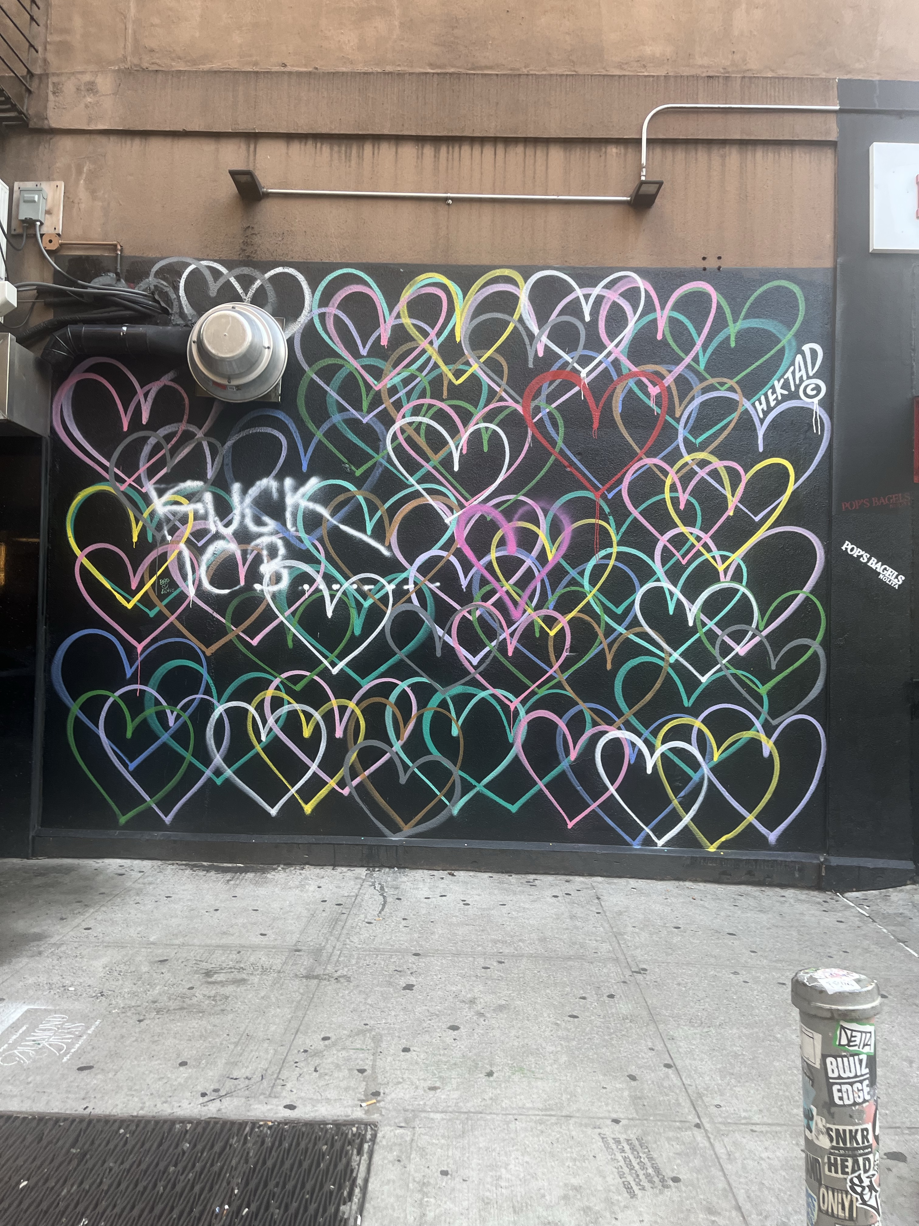 mural in New York by artist Hektad.