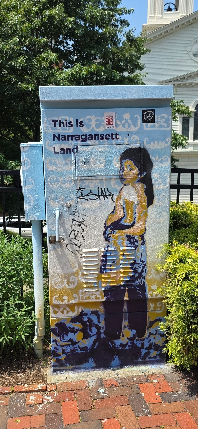 mural in Providence by artist unknown.