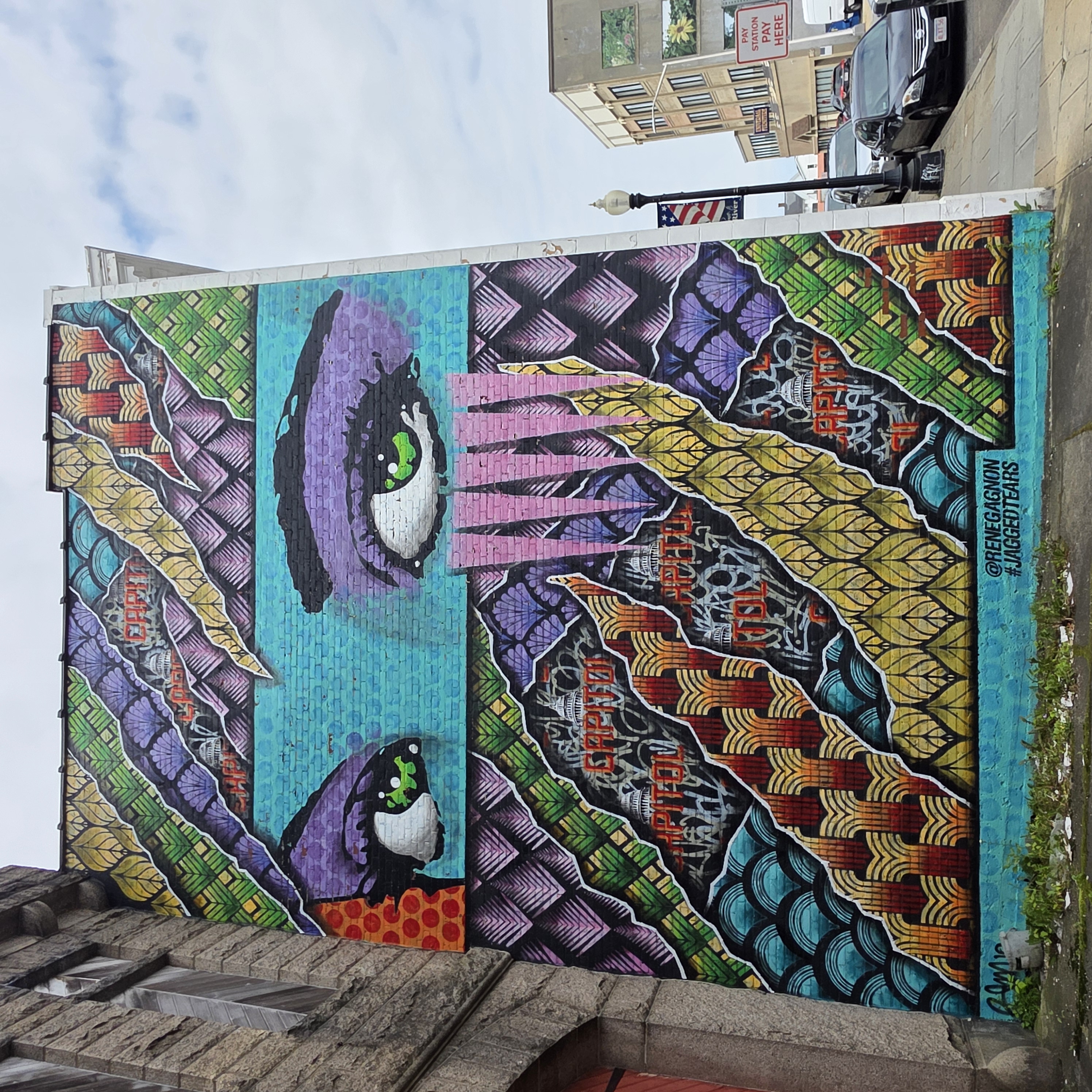 mural in Fall River by artist Rene Gagnon.