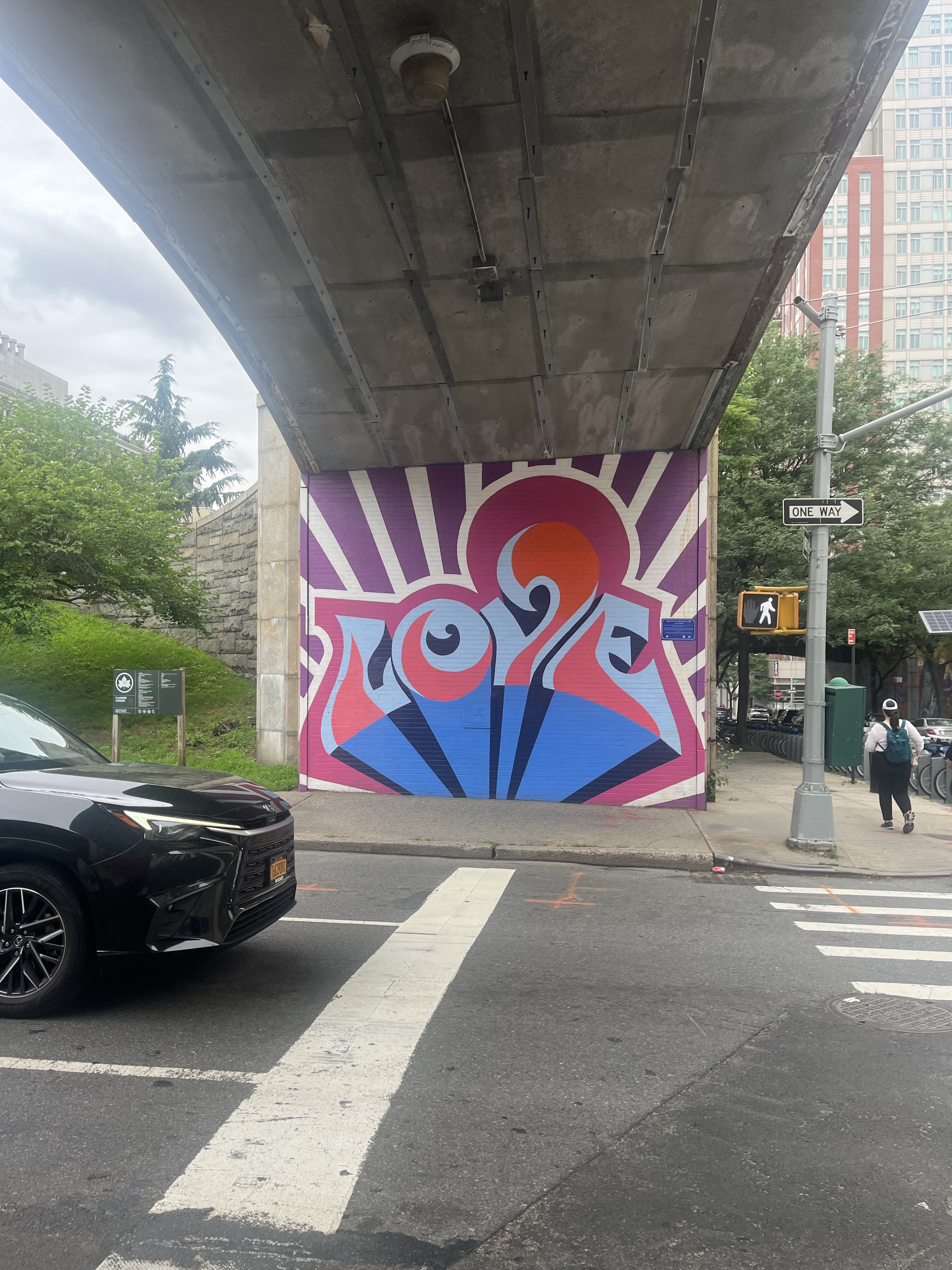 mural in Brooklyn by artist Cey Adams.