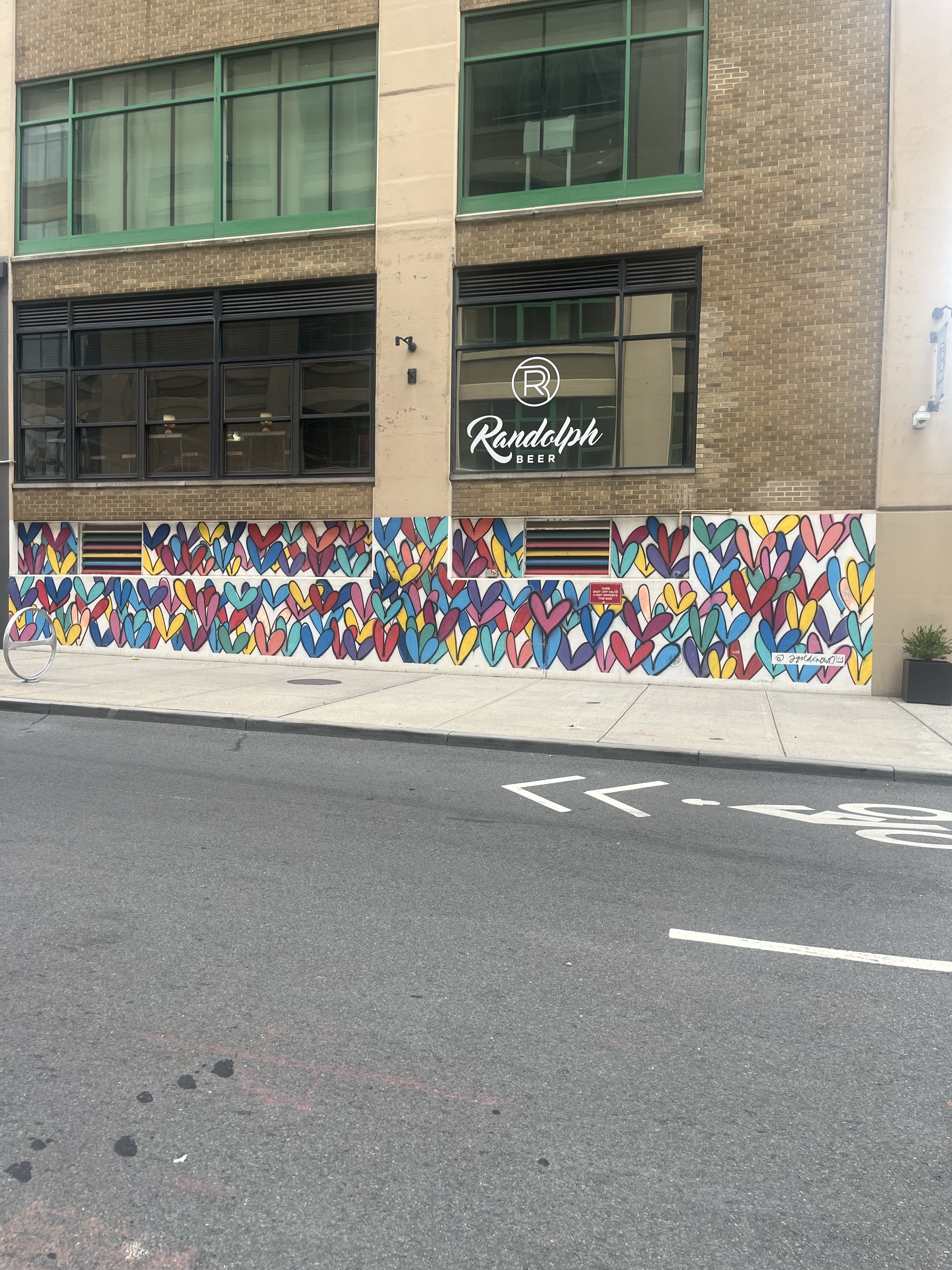 mural in Brooklyn by artist James Goldcrown.