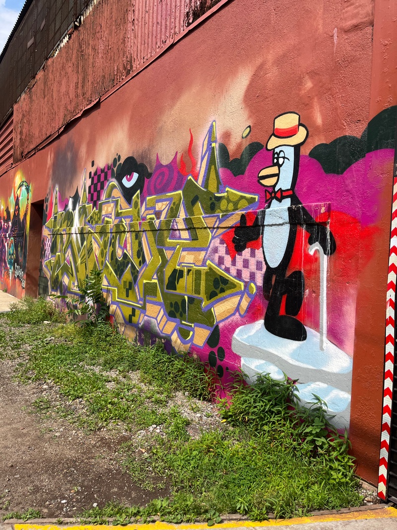 mural in Brooklyn by artist unknown.