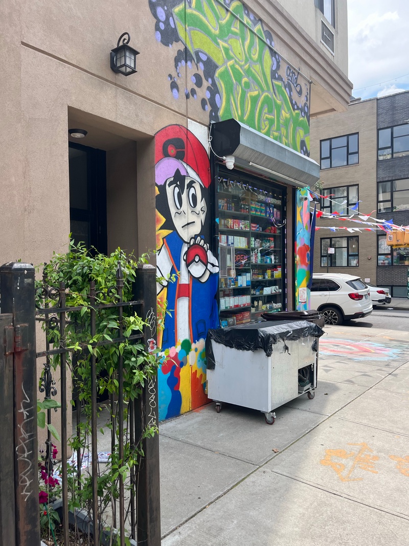 mural in Brooklyn by artist unknown.