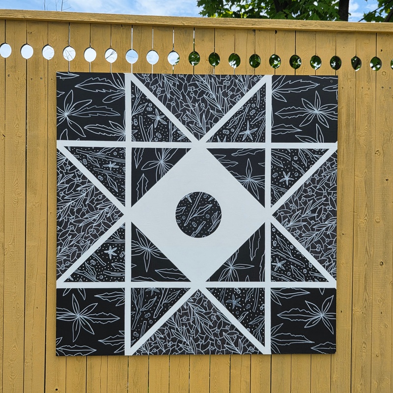 mural in Bangor by artist unknown.