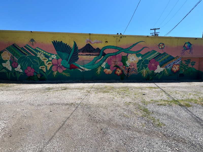 mural in Cleveland by artist unknown.