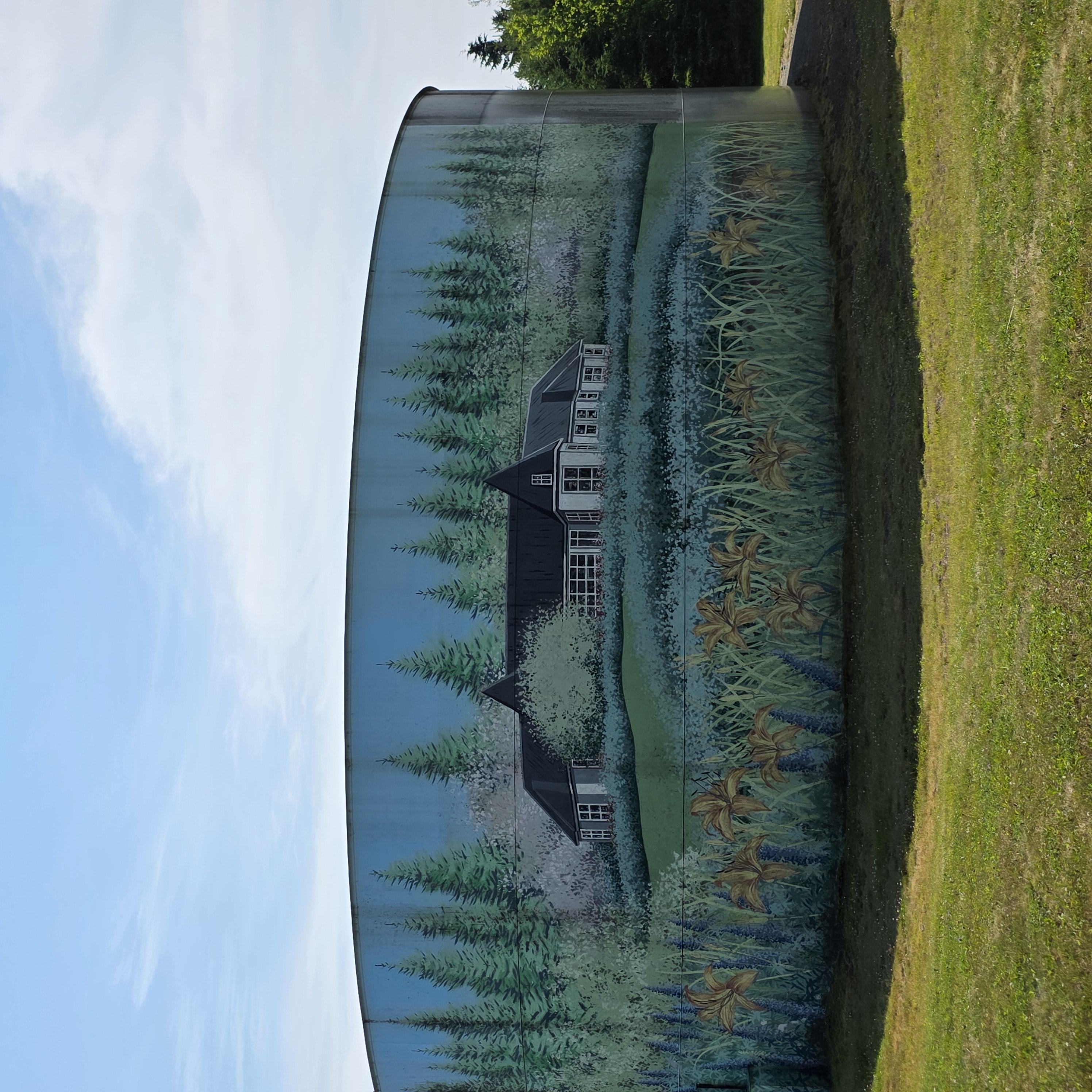 mural in St. Andrews by artist unknown.