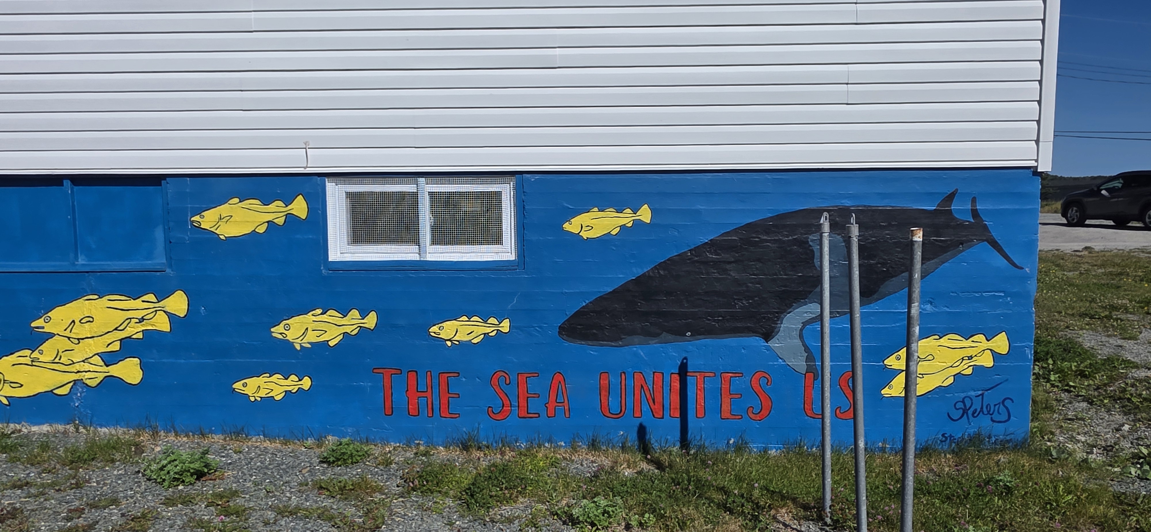 mural in Elliston by artist unknown.