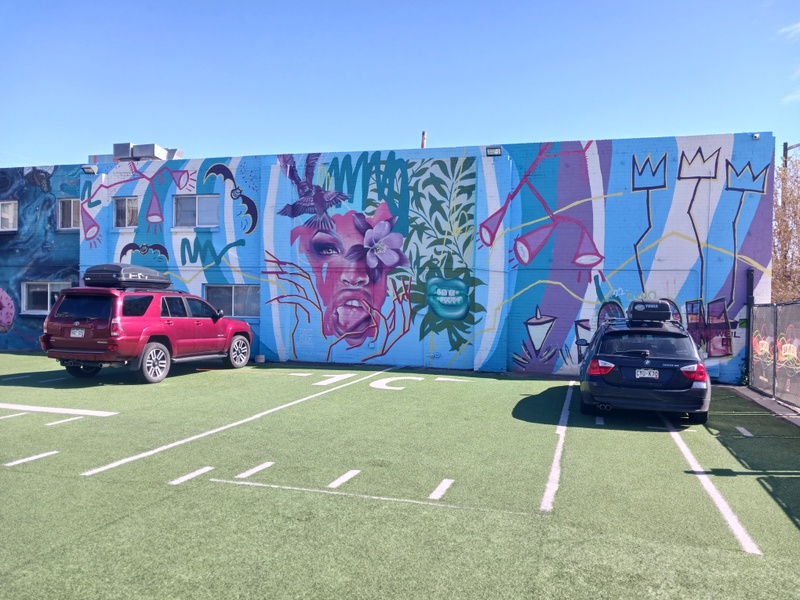 mural in Denver by artist David Puck.