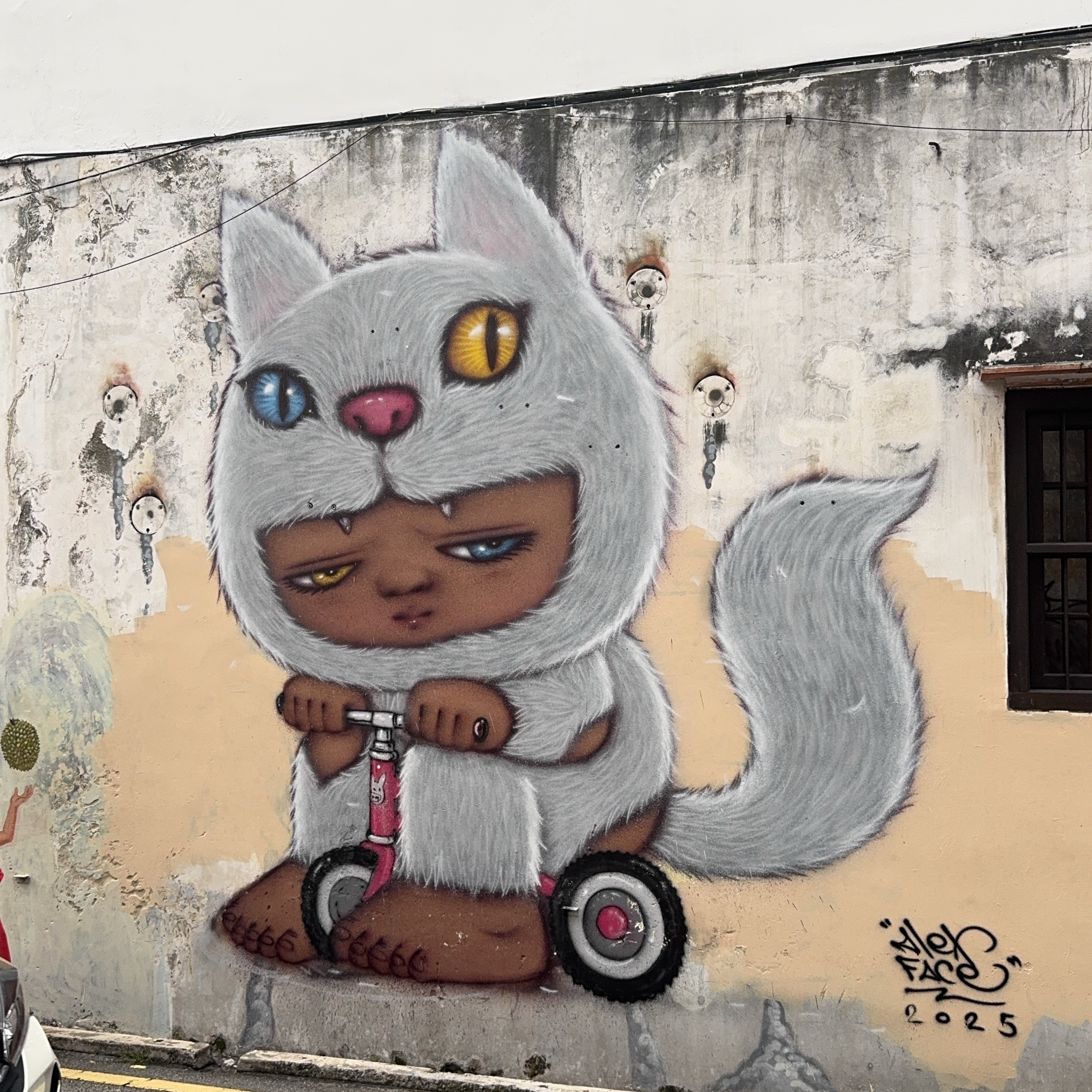 Alex Face Murals and Street Art | FindMASA